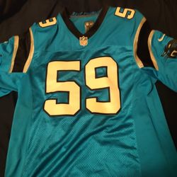 Men's Carolina Panthers Luke Kuechly jersey Size Medium 