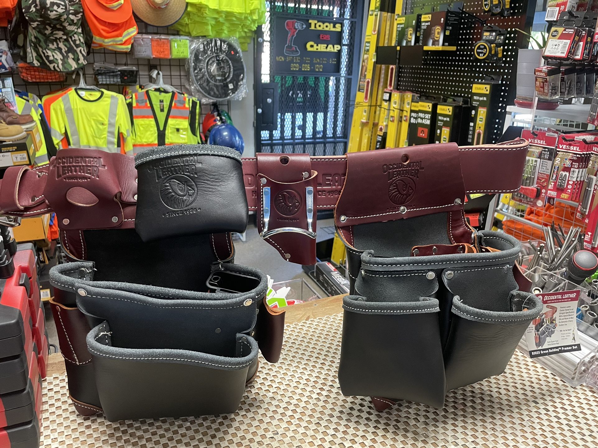 Occidental leather Green Building Framer Tool Belt Setup. $413