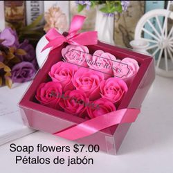 Soap Flowers/ Flores De Jabón  Gift/regalos