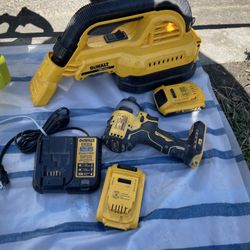 Dewalt Drill Set With Vacuum 