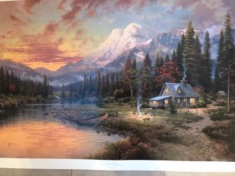 Thomas Kinkade Print 