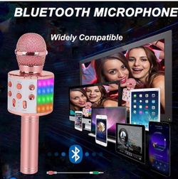 Portable Wireless Bluetooth Karaoke Microphone 
