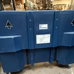 Multimedia Display Shipping Case on Castors