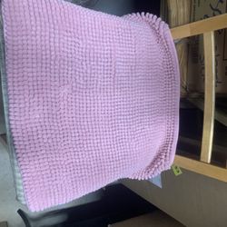 Pink Bathroom Rug
