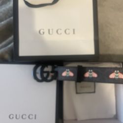 Guccis Bee Belt