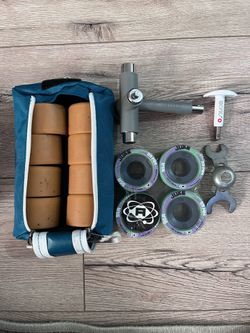 NEW Skate Wheels, Bags, and Tools