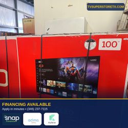 100”VIZIO QLED 4K S-MART TV HDR