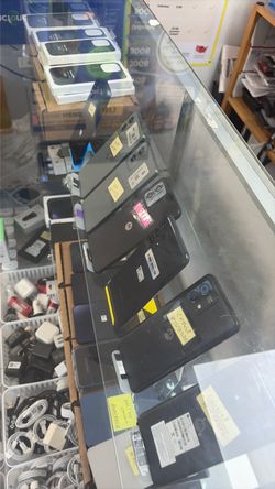 Phones with service ($20 to $50 plan ) available