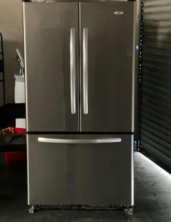 Stainless Steel 3-Door Refrigerator FrenchDoor