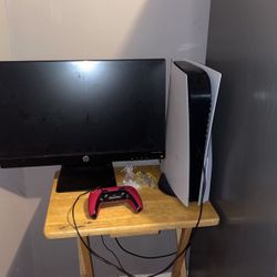 PS5 and Monitor Combo