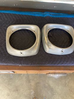 Headlight doors off a 1965 Ford pick up.