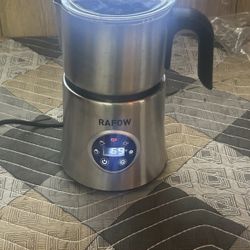 5 in 1 Electric Milk Frother 16.9oz/500ml Large Capacity Dishwasher Safe Milk...