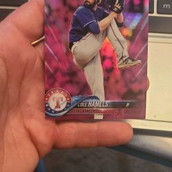 Cole Hamels Baseball Card 