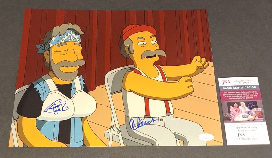 🔥 Cheech and Chong autographed 11x14 JSA COA 🔥