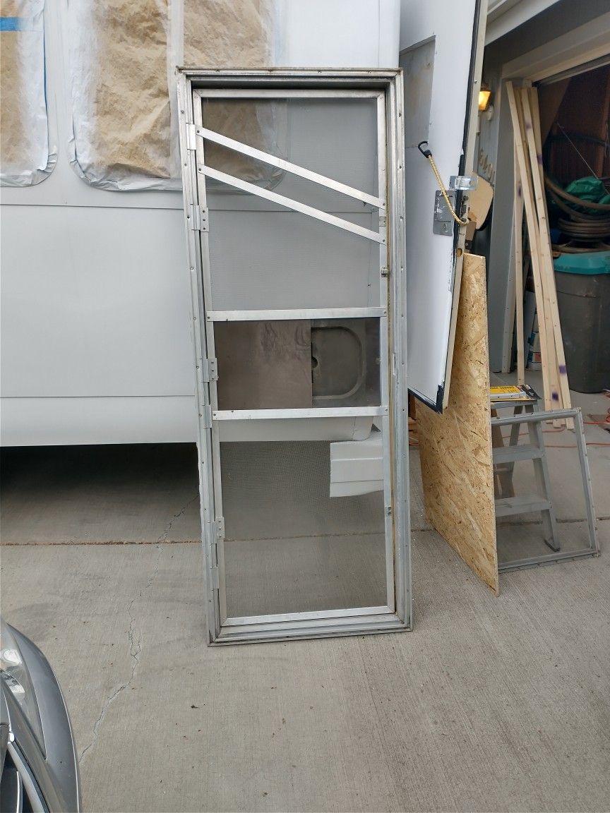 Motorhome Sçreen door With Frame