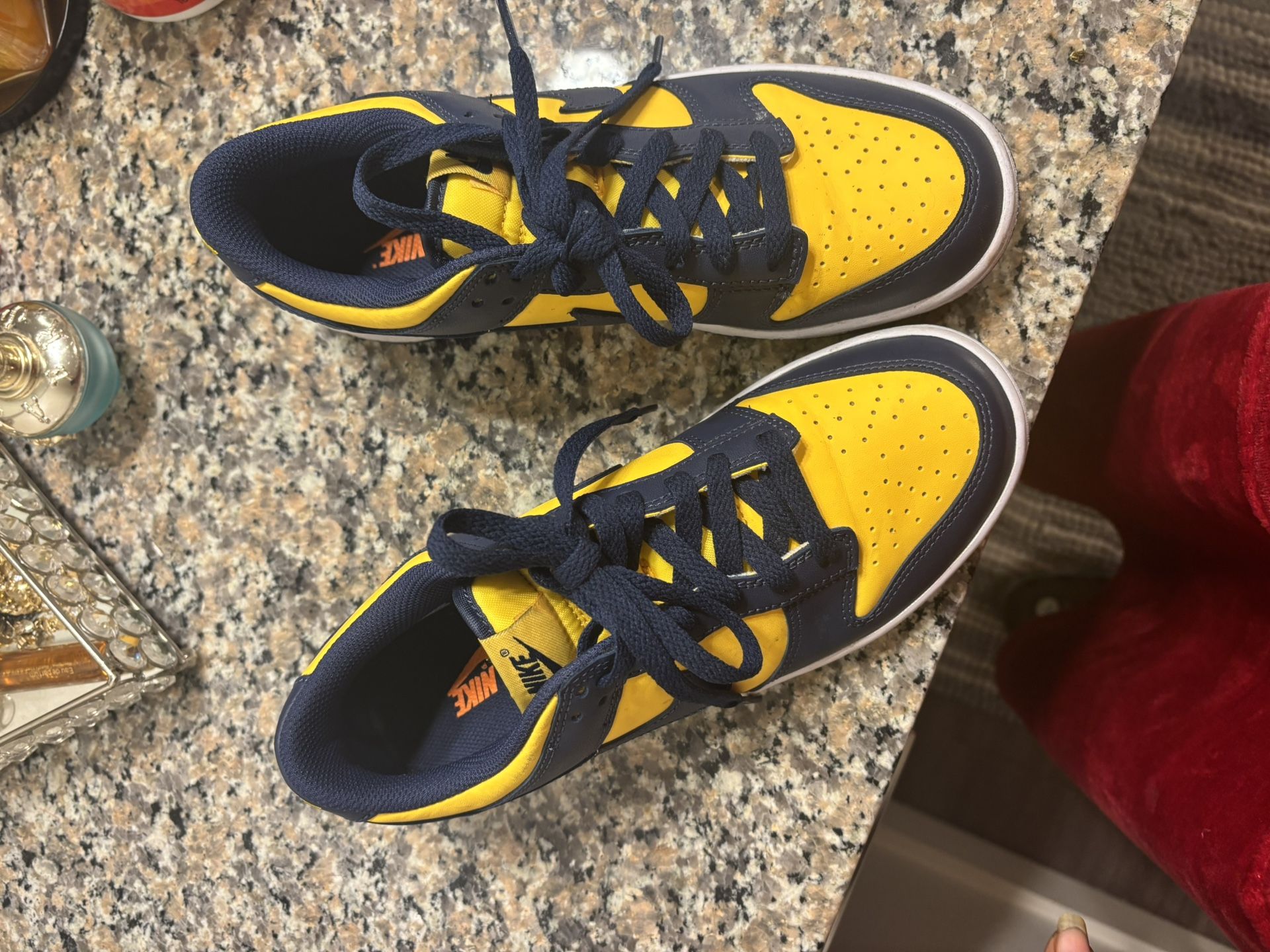Navy And Blue Dunks