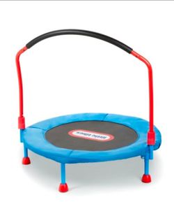Little Tikes 25" Round Easy Store 3' Folding Trampoline