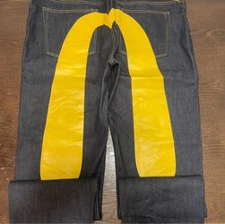 Evisu jeans size 38