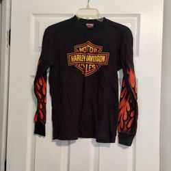 Harley Davidson T-SHIRT Size Lg 14/16 Boys