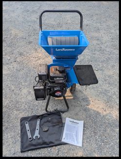 Landworks 7 HP 3-Inch Chipper Shredder – Gas Powered Wood Chipper & Mulcher