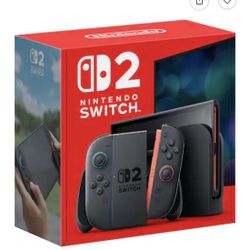 Switch 2 Brand New Sealed In Box 