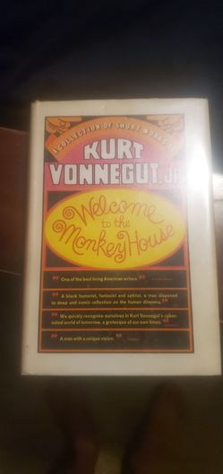 Kurt Vonnegut Welcome to the monkey house first edition book