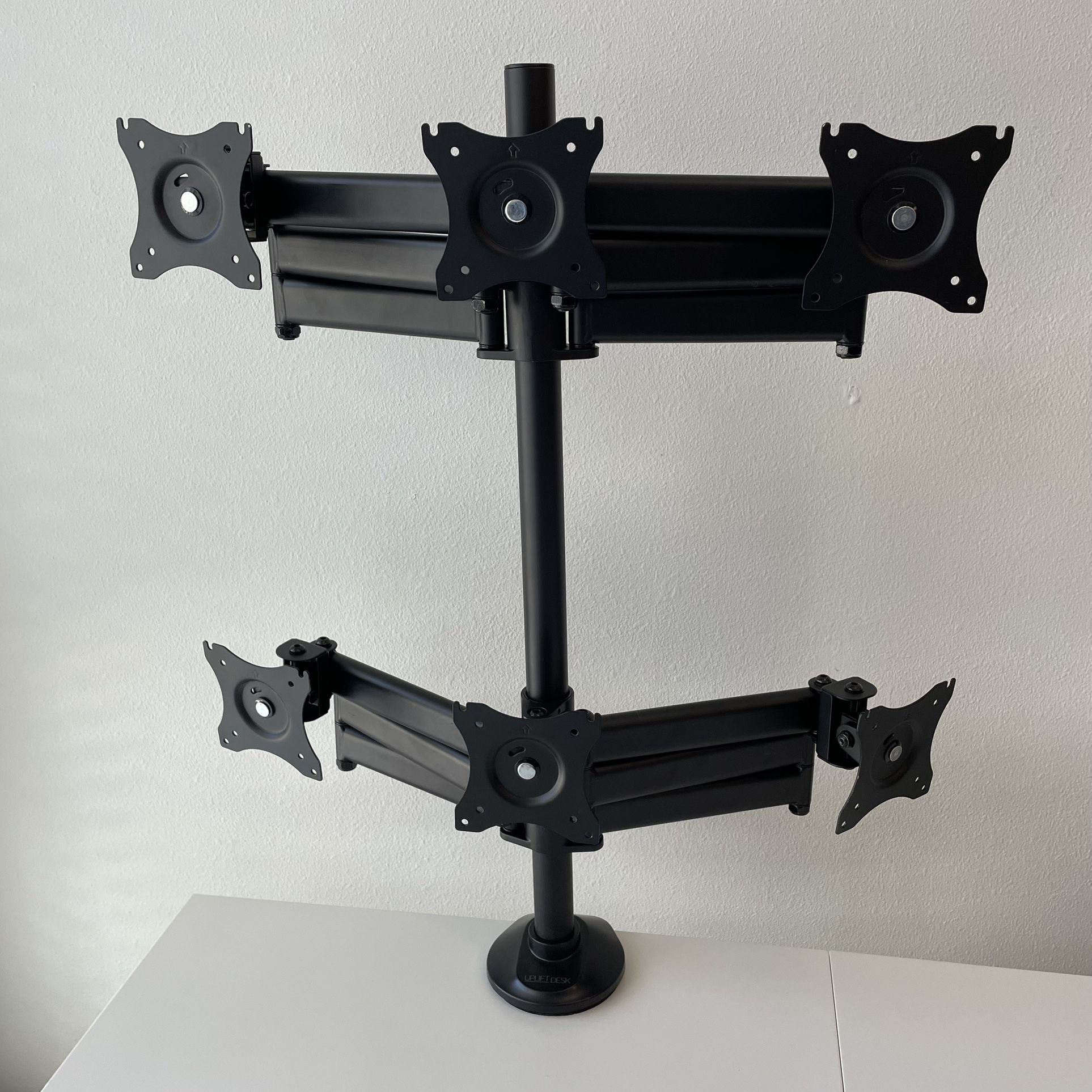 Uplift Desk Moontower 6 Arm Monitor Stand