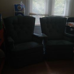 Two Recliners $75