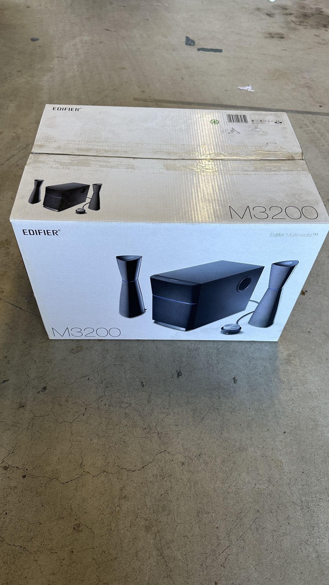 Desk Speaker Set Up