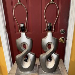 Pair of Antique Lamps 