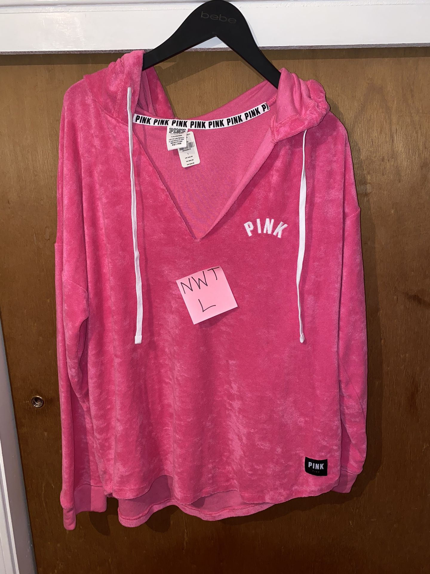 New pink hoodie