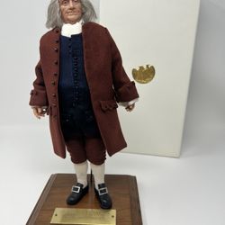 US Historical Society Benjamin Franklin Doll