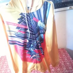 Sweater Zip Hoodie Judas Priest Album Screaming For Vengeance 