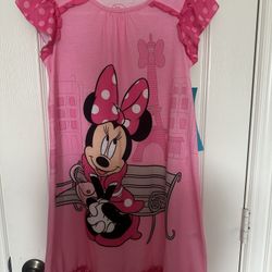 Girls Pj Dress Disney Size 7/8