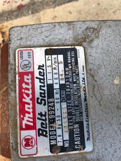 Makita sander