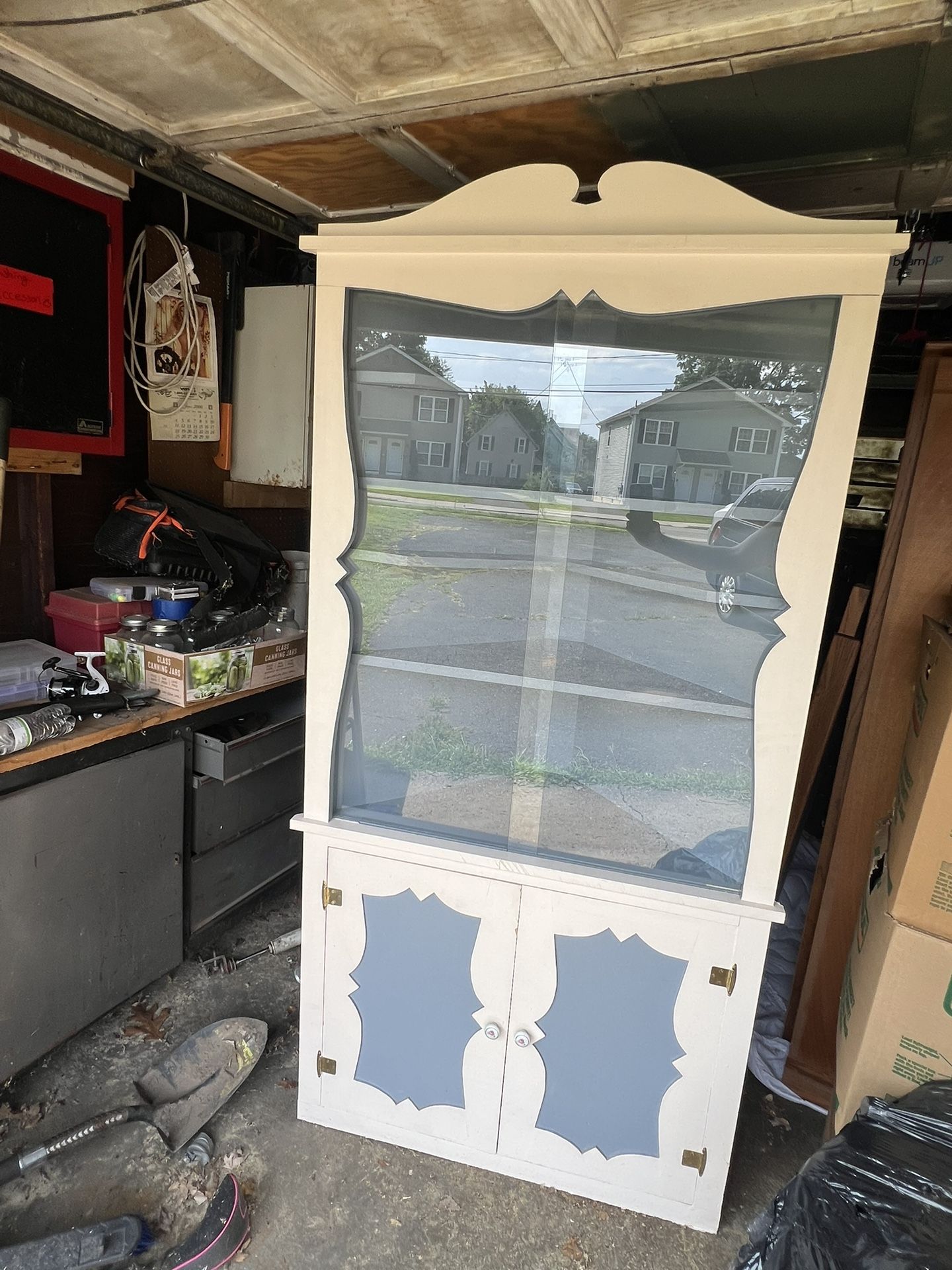 Corner Cabinet With Glass Doors
