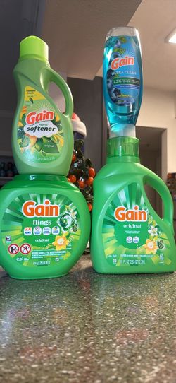 Gain pods/detergent/softner/dish liquid combo $20
