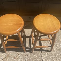 Wooden Bar Stools