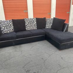 Black Sectional For Sale 
