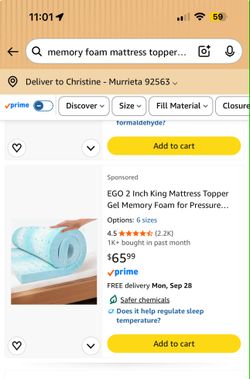 Mattress Topper Cal King