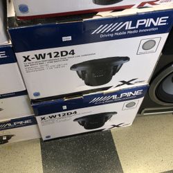 Alpine X-w12d4 Come And Get The Best Deals In La Today! No Credit Check Payment Plan Available 