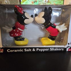 Salt And Pepper Mickey And MINI   CERAMIC 
