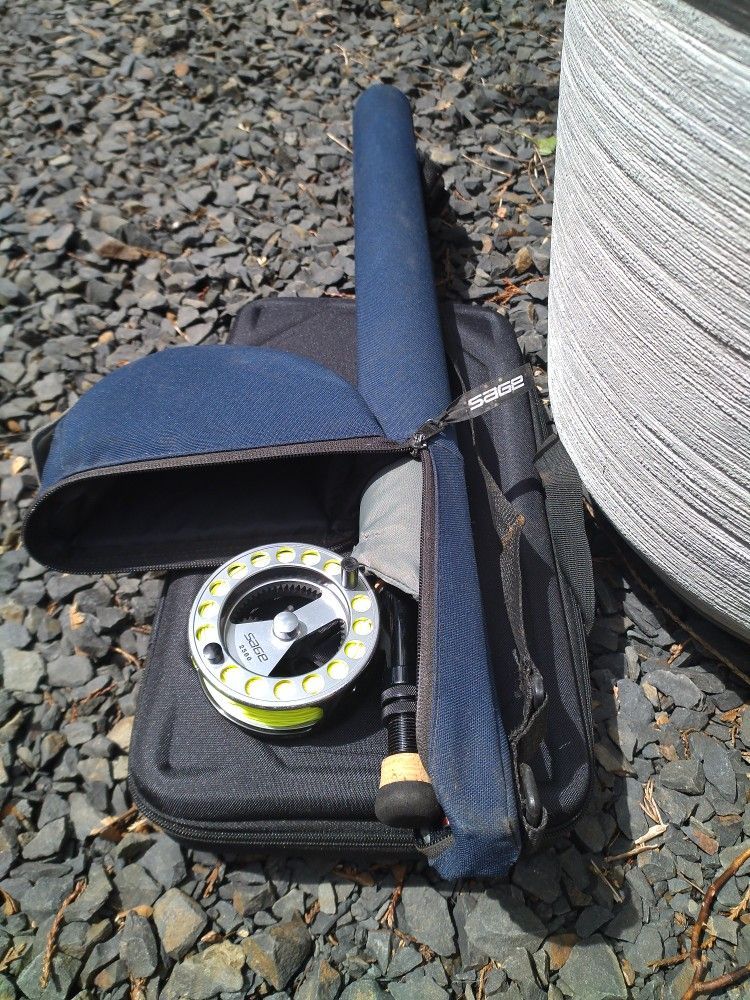 Sage 9' Flyrod Reel Combo W/Case