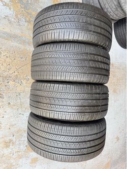 Four Tires 255/45/19 Pirelli Scorpion M-S  EV with 90-99% Left Like new set Tesla Model Y