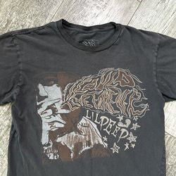 Lil Peep Live Forever Smoke Tee Size Small