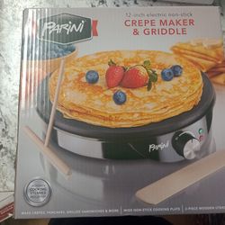 Crepé Maker Y Griddle New