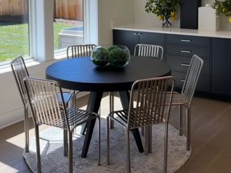 Metal Dinning Chairs - 6