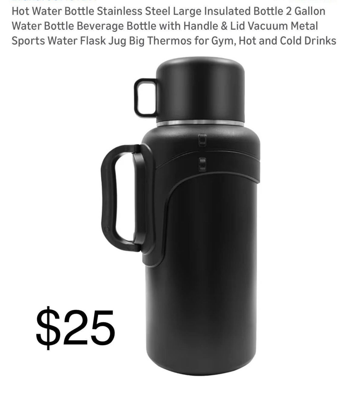 Hot Water Bottle Stainless Steel 