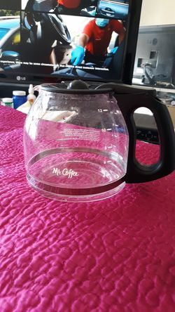 Mr. Coffee 12-Cup Replacement Decanter w/Ergonomic Handle