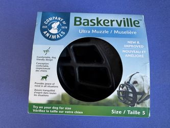 Dog Muzzle size 5 for Large dogs